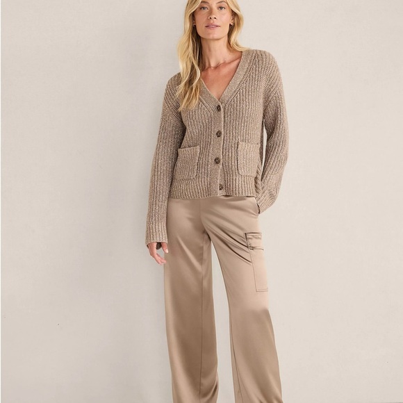 Haven Well Within Luxe Silk Cargo Pants - Picture 2 of 4